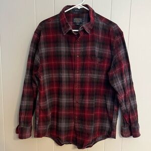 Pendleton mason long‎ sleeve button-down flannel size XL